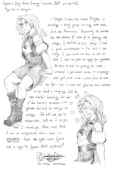 Size: 1200x1800 | Tagged: safe, artist:meto30, banned from derpibooru, deleted from derpibooru, derpibooru import, sunset shimmer, human, atg 2020, humanized, newbie artist training grounds, solo, traditional art