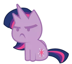 Size: 698x622 | Tagged: safe, artist:spacekitty, banned from derpibooru, deleted from derpibooru, derpibooru import, twilight sparkle, twilight sparkle (alicorn), alicorn, pony, angry, chibi, frown, indignant, solo, |:c