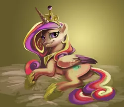 Size: 800x690 | Tagged: safe, artist:lopoddity, banned from derpibooru, deleted from derpibooru, derpibooru import, princess cadance, alicorn, pony, butt, female, grin, looking at you, mare, meme, plot, prone, smiling, smirk, solo, trollface, u mad