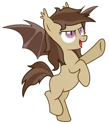 Size: 3963x4511 | Tagged: safe, artist:vito, banned from derpibooru, deleted from derpibooru, derpibooru import, oc, oc:arid star, unofficial characters only, bat pony, pony, /mlp/, 4chan, absurd resolution, bipedal, blank flank, female, filly, simple background, solo, transparent background, vector