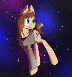 Size: 1390x1501 | Tagged: safe, artist:sand-filled-scarecrow, banned from derpibooru, deleted from derpibooru, derpibooru import, oc, unofficial characters only, clothes, hoodie, shirt, solo, space, stars