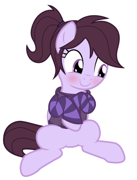 Size: 3435x4500 | Tagged: safe, artist:vito, banned from derpibooru, deleted from derpibooru, derpibooru import, oc, oc:pillow case, unofficial characters only, clothes, cute, female, ponies in earth, skirt, skirt lift, solo, upskirt