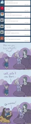 Size: 650x2558 | Tagged: safe, artist:atlur, banned from derpibooru, deleted from derpibooru, derpibooru import, limestone pie, marble pie, maud pie, ask the pie sisters, ask, comic, crossover, graboid, tremors, tumblr