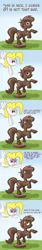 Size: 769x4630 | Tagged: safe, artist:southparktaoist, banned from derpibooru, deleted from derpibooru, derpibooru import, surprise, ponified, chocolate pony, food pony, original species, pony, ask, chocolate, comic, food, g1, imminent vore, thefyrefly, tumblr