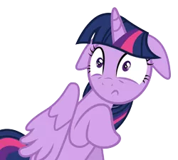 Size: 3825x3439 | Tagged: safe, artist:paulysentry, banned from derpibooru, deleted from derpibooru, derpibooru import, twilight sparkle, twilight sparkle (alicorn), alicorn, pony, the cutie map, female, floppy ears, mare, reaction image, shut up twilight, simple background, transparent background, vector