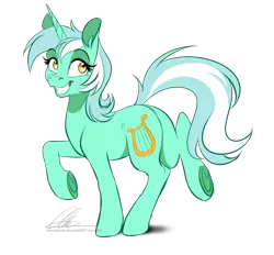 Size: 1081x1005 | Tagged: safe, artist:dvixie, banned from derpibooru, deleted from derpibooru, derpibooru import, lyra heartstrings, pony, unicorn, butt, female, grin, irrational exuberance, mare, plot, raised hoof, simple background, smiling, solo, transparent background, underhoof