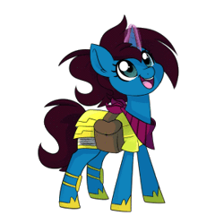 Size: 300x300 | Tagged: safe, artist:little-tweenframes, banned from derpibooru, deleted from derpibooru, derpibooru import, oc, oc:altus bastion, unofficial characters only, unicorn, animated, armor, clothes, cute, ear twitch, female, happy, magic, mare, ocbetes, royal guard, scarf, simple background, solo, transparent background