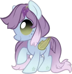 Size: 1375x1411 | Tagged: safe, artist:axolotlshy, banned from derpibooru, deleted from derpibooru, derpibooru import, oc, unofficial characters only, bat pony, pony, base used, bat pony oc, bat wings, flower, flower in hair, freckles, raised hoof, simple background, smiling, solo, transparent background, wings