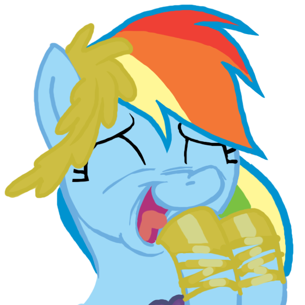 Size: 600x600 | Tagged: artist needed, source needed, safe, ponibooru import, rainbow dash, pegasus, pony, clothes, dress, exploitable meme, eyes closed, fangasp meme, female, gala dress, hooves up, mare, meme, open mouth, scrunchy face, simple background, solo, transparent background
