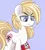 Size: 801x900 | Tagged: safe, artist:nignogs, derpibooru import, oc, oc:aryanne, unofficial characters only, earth pony, pony, art pack:marenheit 451, /mlp/, armband, aryanne is not amused, cropped, earth pony oc, female, frown, image, jpeg, mare, nazi, simple background, solo, swastika