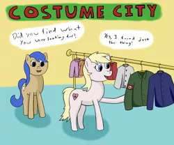 Size: 3600x3000 | Tagged: safe, anonymous artist, artist:anonymous, derpibooru import, oc, oc:aryanne, earth pony, pony, art pack:marenheit 451, /mlp/, clothes, costume, costume store, female, happy, image, mare, nazi, png, shopping, smiling, store, swastika