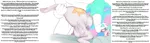 Size: 3500x1012 | Tagged: explicit, artist:sundown, edit, princess celestia, human, pony, abdominal bulge, abusive human, ahegao, explicit text, faceless male, female, femsub, hentai caption, holding head, human male, human male on mare, human on pony action, interspecies, jerk off encouragement, joi/e, male, maledom, mare, offscreen character, open mouth, rough sex, sex, straight, sublestia, submissive, text, text edit, tongue out