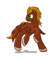 Size: 666x739 | Tagged: safe, artist:compound lift, artist:compoundlift, oc, oc:chinook, unofficial characters only, pegasus, pony, /mlp/, 4chan, fourcannon, male, simple background, solo, spread wings, stallion, transparent background, unshorn fetlocks, wings