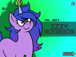 Size: 916x680 | Tagged: safe, artist:saveraedae, derpibooru import, izzy moonbow, pony, unicorn, banned from equestria daily, ball, g5, image, izzy's tennis ball, png, solo, style emulation, tennis ball