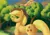 Size: 1754x1240 | Tagged: safe, artist:escapisttwi, derpibooru import, applejack, forest, image, jpeg, looking to side, looking to the left, path, scenery, sideways glance, trail, tree
