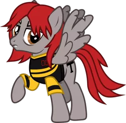 Size: 1144x1122 | Tagged: safe, artist:lightningbolt, derpibooru import, ponified, pegasus, pony, .svg available, bags under eyes, clothes, danger days: the true lives of the fabulous killjoys, derpibooru exclusive, dyed mane, dyed tail, fangs, gerard way, image, male, my chemical romance, png, raised hoof, raised leg, shirt, simple background, solo, spread wings, stallion, t-shirt, tail, tattered, tattered wings, transparent background, vector, wings