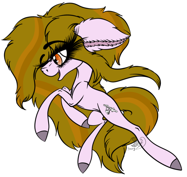 Size: 2749x2611 | Tagged: safe, artist:beamybutt, derpibooru import, oc, unofficial characters only, earth pony, pony, colored hooves, ear fluff, earth pony oc, eyelashes, female, image, mare, open mouth, png, rearing, signature, simple background, smiling, solo, transparent background