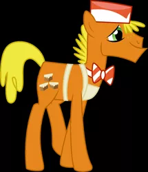 Size: 2056x2392 | Tagged: safe, artist:oliwia2514, derpibooru import, carrot cake, earth pony, pony, black background, high res, image, jpeg, male, palette swap, recolor, simple background, stallion
