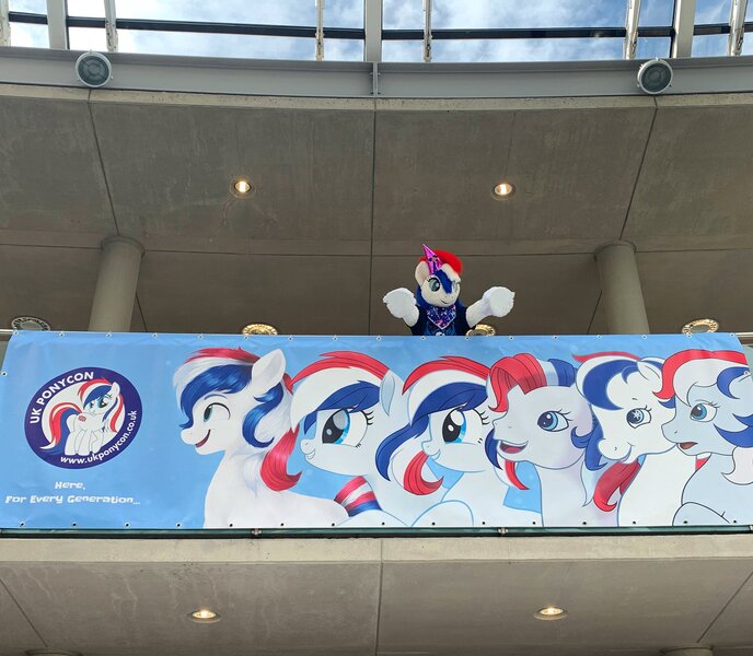 Size: 2048x1786 | Tagged: safe, derpibooru import, oc, oc:britannia (uk ponycon), fursuit, image, irl, jpeg, photo, uk ponycon