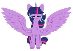 Size: 1200x847 | Tagged: safe, artist:pink-pone, derpibooru import, twilight sparkle, alicorn, pony, chest fluff, crying, eyes closed, image, mlp fim's eleventh anniversary, png, smiling, tears of joy, teary eyes