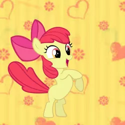 Size: 768x768 | Tagged: safe, artist:pinkiethepowerpuff, derpibooru import, apple bloom, earth pony, pony, female, filly, image, png, solo