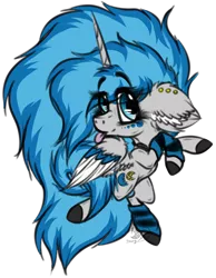 Size: 1236x1594 | Tagged: safe, artist:beamybutt, derpibooru import, oc, oc:moonbeam, unofficial characters only, alicorn, pony, :p, alicorn oc, chains, chibi, clothes, colored hooves, ear fluff, ear piercing, eyelashes, female, horn, image, leg warmers, mare, piercing, png, simple background, solo, tongue out, transparent background, wings