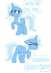 Size: 1024x1464 | Tagged: safe, artist:proponypal, derpibooru import, trixie, image, png, simple background, sneezing, solo, text, transparent background