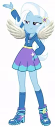 Size: 451x1024 | Tagged: safe, artist:jesus0385, derpibooru import, trixie, equestria girls, image, jpeg, paratroopa koopa, simple background, solo, white background