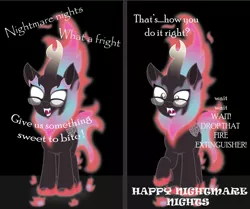 Size: 5024x4200 | Tagged: safe, artist:povitato, derpibooru import, kirin oc, oc, kirin, nirik, glasses, image, nightmare night, png