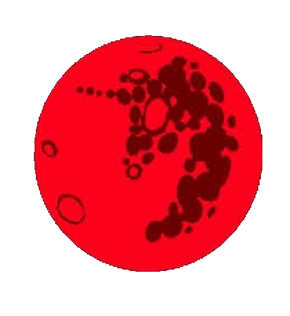 Size: 420x457 | Tagged: safe, derpibooru import, blood moon, eclipse, image, lunar eclipse, moon, png, simple background, transparent background