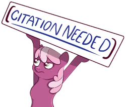 Size: 320x272 | Tagged: safe, artist:xchan, derpibooru import, cheerilee, earth pony, pony, bipedal, cheeribetes, citation needed, cute, derpibooru exclusive, female, frown, image, png, reaction image, sign, simple background, solo, transparent background, wikipedia, xkcd