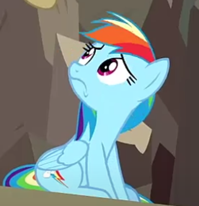 Size: 400x413 | Tagged: safe, derpibooru import, screencap, rainbow dash, pegasus, pony, daring done?, cropped, female, image, looking up, png, solo