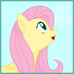 Size: 2358x2358 | Tagged: safe, artist:laykeen, derpibooru import, fluttershy, pegasus, pony, icon, image, png, sky, solo