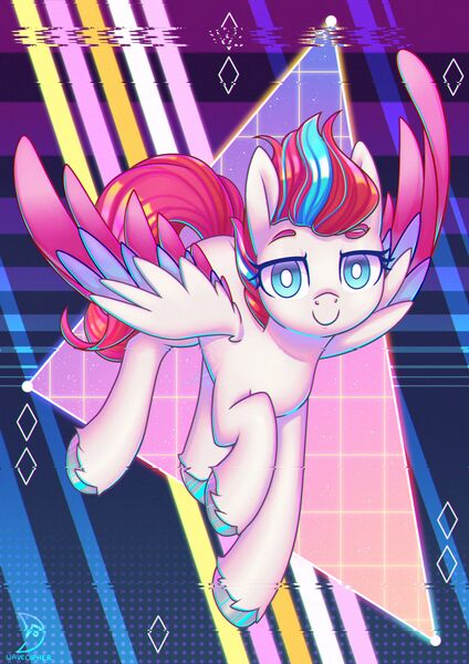 Size: 2480x3508 | Tagged: safe, artist:musicfirewind, derpibooru import, zipp storm, pegasus, pony, my little pony: a new generation, g5, image, jpeg, looking at you, solo