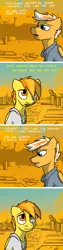 Size: 800x3189 | Tagged: safe, artist:captainhoers, derpibooru import, spitfire, oc, oc:seahawk, pegasus, pony, firestarter spitfire, brother and sister, cemetery, clothes, comic, dialogue, duo, female, gravestone, hoodie, image, male, mare, png, siblings, stallion