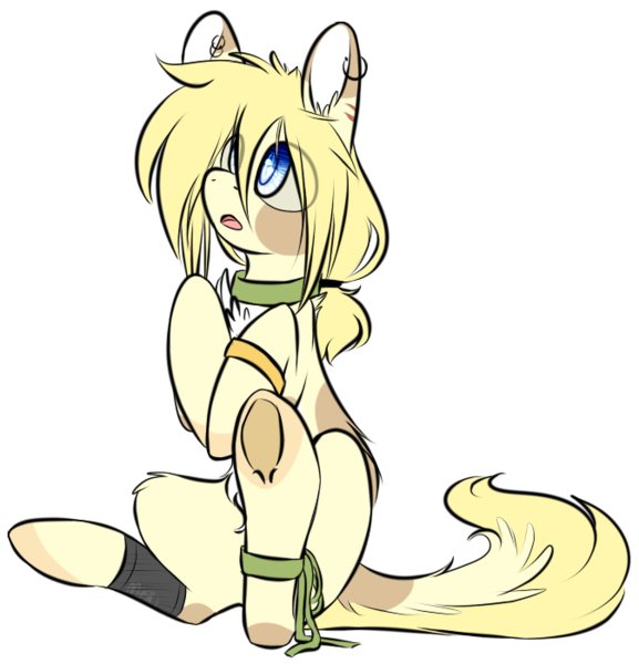 Size: 673x700 | Tagged: safe, artist:sketchytwi, derpibooru import, oc, unofficial characters only, earth pony, pony, choker, ear piercing, earring, earth pony oc, image, jewelry, piercing, png, simple background, sitting, solo, transparent background, underhoof