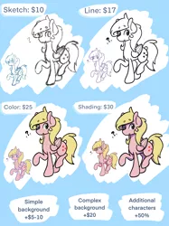 Size: 2048x2732 | Tagged: safe, artist:zombietator, derpibooru import, oc, oc:claire, unofficial characters only, pegasus, pony, advertisement, commission info, female, image, lineart, mare, pegasus oc, png, raised hoof, solo, wings