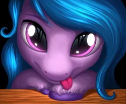 Size: 2500x2077 | Tagged: safe, artist:duskie-06, derpibooru import, izzy moonbow, pony, unicorn, my little pony: a new generation, cute, female, g5, image, izzybetes, looking at you, mare, mlem, png, silly, solo, tongue out