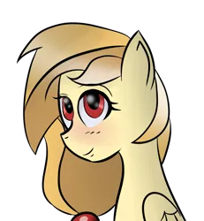 Size: 1525x1650 | Tagged: safe, artist:lucky-em, derpibooru import, oc, oc:alice goldenfeather, unofficial characters only, pegasus, pony, bust, eyelashes, image, pegasus oc, png, simple background, smiling, solo, transparent background, wings