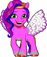 Size: 163x195 | Tagged: safe, artist:alevgor, derpibooru import, pipp petals, pegasus, pony, female, g5, green eyes, image, mare, open mouth, open smile, png, simple background, smiling, solo, spread wings, transparent background, unshorn fetlocks, wings