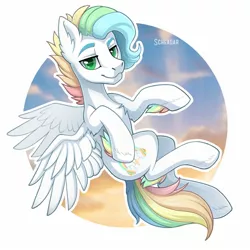 Size: 1616x1616 | Tagged: safe, artist:scheadar, derpibooru import, oc, unofficial characters only, pegasus, pony, image, jpeg, solo