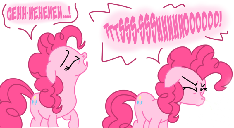 Size: 1024x560 | Tagged: safe, derpibooru import, pinkie pie, earth pony, pony, eyebrows, eyes closed, female, fetish, floppy ears, image, mare, nostrils, onomatopoeia, pink mane, pink tail, png, raised hoof, simple background, sneeze spray, sneezing, sneezing fetish, snot, solo, spit, standing, tail, teary eyes, transparent background