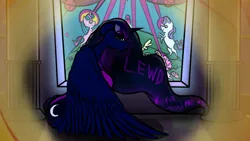 Size: 2074x1167 | Tagged: suggestive, artist:mixdaponies, derpibooru import, princess luna, alicorn, image, joke, jpeg, parody