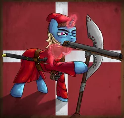 Size: 3375x3215 | Tagged: safe, artist:uteuk, derpibooru import, pony, unicorn, berdysh, gun, image, png, sagittarius, weapon