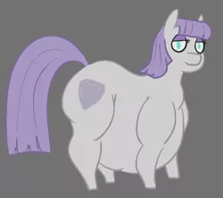 Size: 698x620 | Tagged: safe, derpibooru import, maud pie, earth pony, pony, belly, big belly, fat, female, image, mare, maud pudge, obese, paint tool sai, png, solo