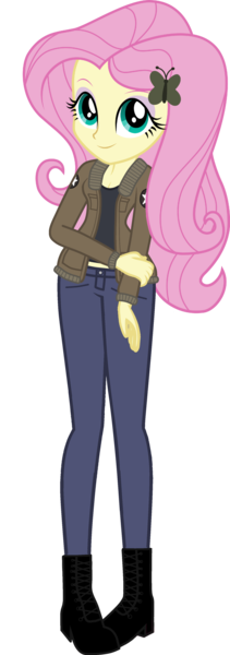 Size: 1439x4096 | Tagged: safe, artist:equestrian_military_mod, derpibooru import, edit, vector edit, fluttershy, equestria girls, clothes, girls und panzer, image, jacket, marine, marines, military, png, saunders, solo, usmc, vector