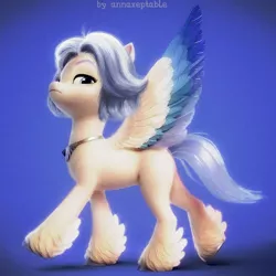 Size: 1078x1076 | Tagged: safe, artist:annaxeptable, derpibooru import, edit, edited screencap, screencap, oc, unofficial characters only, pegasus, pony, female, g4 to g5, g5, image, jewelry, jpeg, mare, pegasus oc, regalia, wings