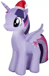 Size: 486x740 | Tagged: safe, derpibooru import, twilight sparkle, twilight sparkle (alicorn), alicorn, airblown inflatable, christmas, decoration, gemmy industries, holiday, image, inflatable, merchandise, png, solo