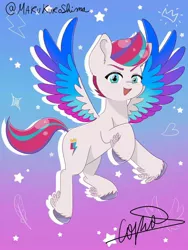 Size: 1536x2048 | Tagged: safe, artist:maru_kuroshima, derpibooru import, zipp storm, pegasus, pony, my little pony: a new generation, g5, image, jpeg, solo