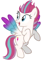 Size: 5598x8000 | Tagged: safe, artist:laszlvfx, derpibooru import, zipp storm, pegasus, pony, absurd resolution, blue eyes, colored wings, female, flying, g4, g5, g5 to g4, gradient wings, image, mare, multicolored mane, multicolored tail, open mouth, open smile, png, show accurate, simple background, smiling, solo, spread wings, tail, transparent background, vector, wings